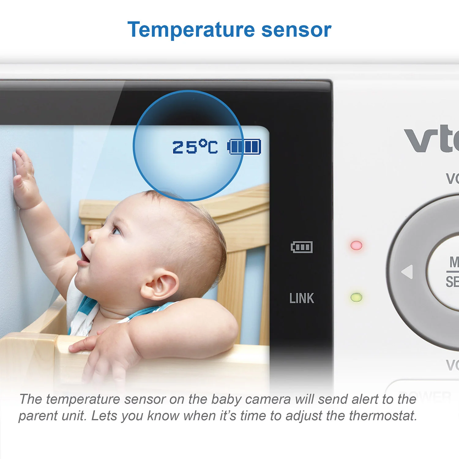 VTech VM819 2.8" Digital Video Baby Monitor - Image 19