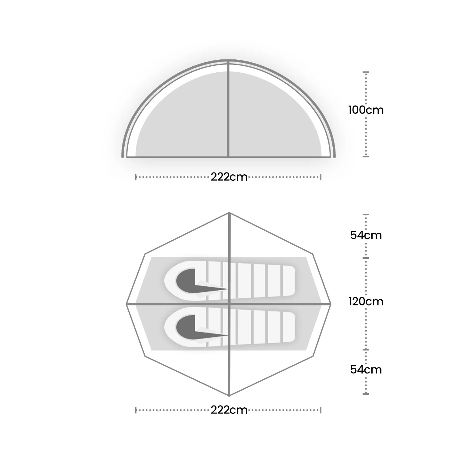 Wild Country Helm Elite 2, 2-Person Tent - Image 2