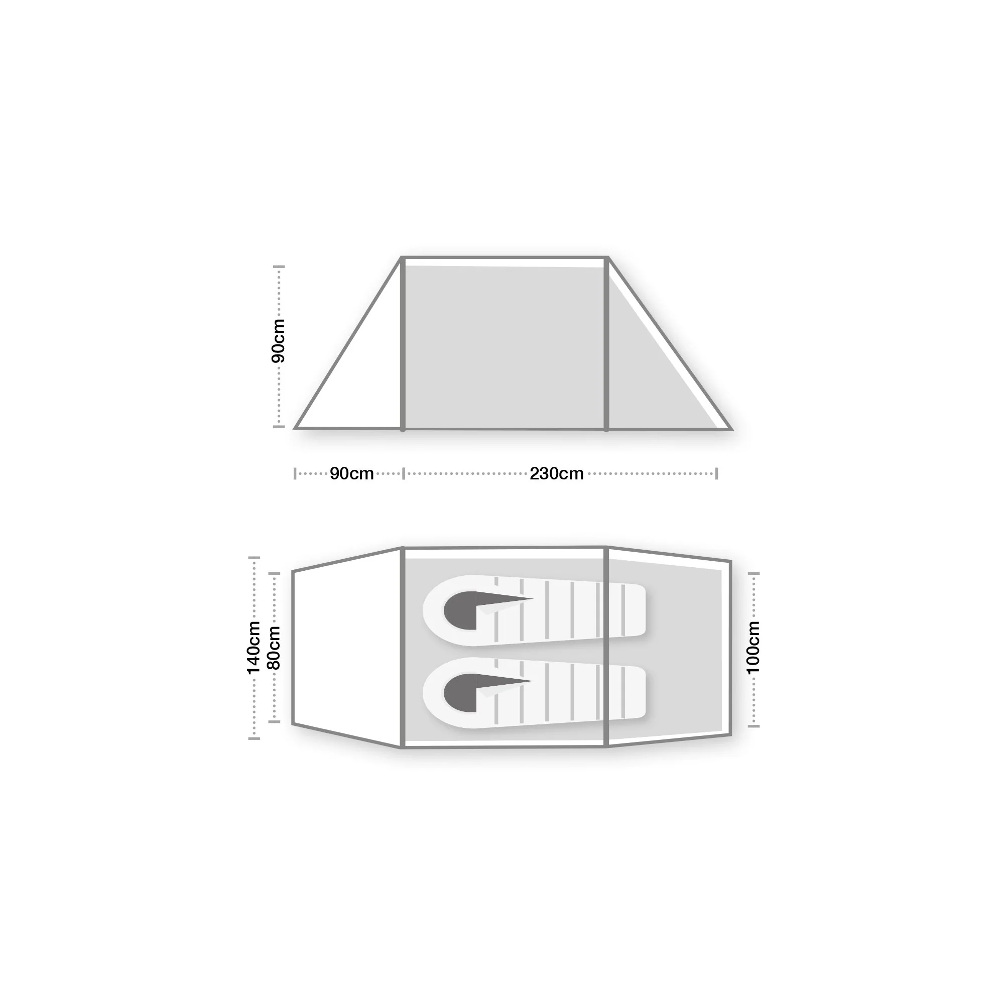 Wild Country Hoolie Compact 2, 2-Person Tent - Image 2