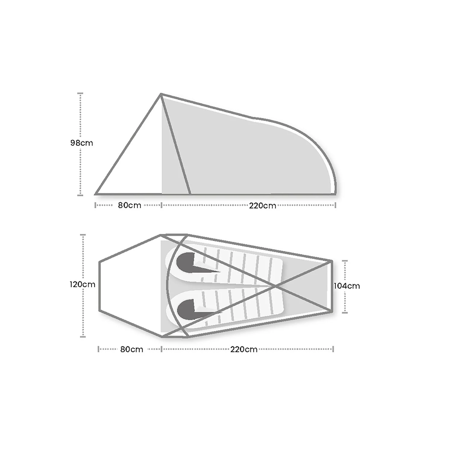 Wild Country Trident 2 Tent, 2-Person - Image 2